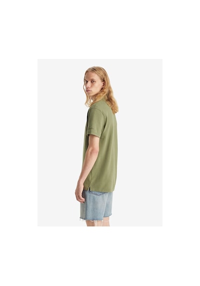 Levi's % 100 Pamuk Regular Fit Polo Yaka T Shirt Erkek Polo Yaka T Shirt A9451 Haki