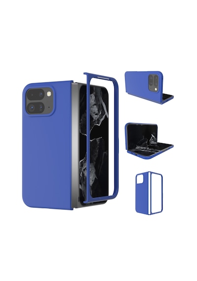Google Pixel 9 Pro Fold İçin Mat Yüzey Sert Plastik Kılıf-al8848