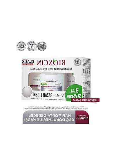 Saç Dökülmesine Karşı Şampuan 3x300 Ml - Bitkisel Beyaz