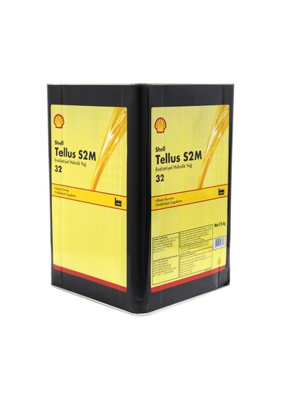 Shell Tellus S2M 32 Yüksek Performanslı Hidrolik Sistem Yağ 15 KG