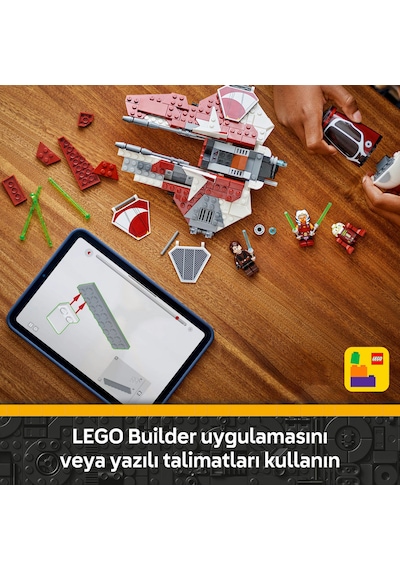 LEGO® Star Wars: Klon Savaşları™ Ahsoka’nın Jedi Interceptor™’ı 75401 - 8 Yaş ve Üzeri Çocuklar için Yaratıcı Oyuncak Yapım Seti (290P) LEGO® Star Wars: Klon Savaşları™ Ahsoka’nın Jedi Interceptor™’ı 75401 - 8 Yaş ve Üzeri Çocuklar için Yaratıcı Oyuncak Yapım Seti (290P)