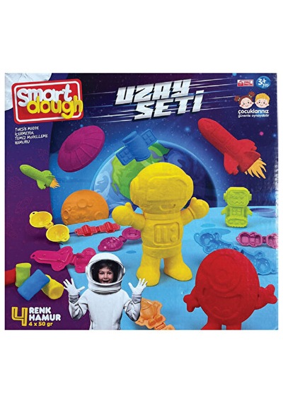 Smart Dough Oyun Hamuru Seti-uzay Seti