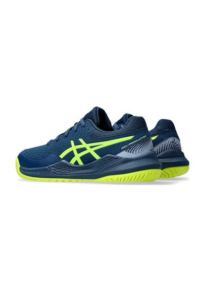 Asics Büyük Unisex Çocuk Lacivert Yeşil Tenis Ayakkabısı 1044a067-404 Karışık