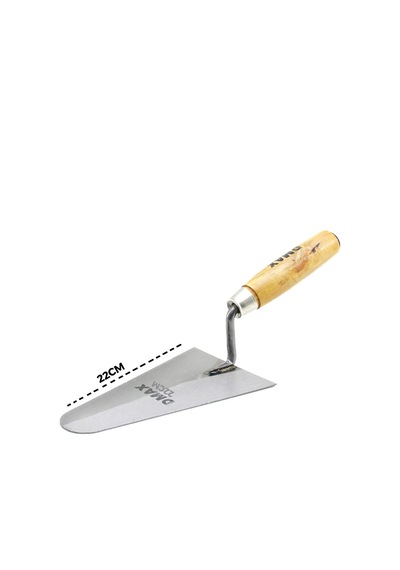 Çelik Sıva Mala 22 Cm Ahşap Saplı