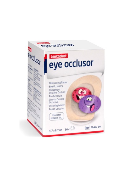 Leukoplast Eye Occlusor 4.7X6.7 Cm 30 Adet Göz Bandı Çok Renkli