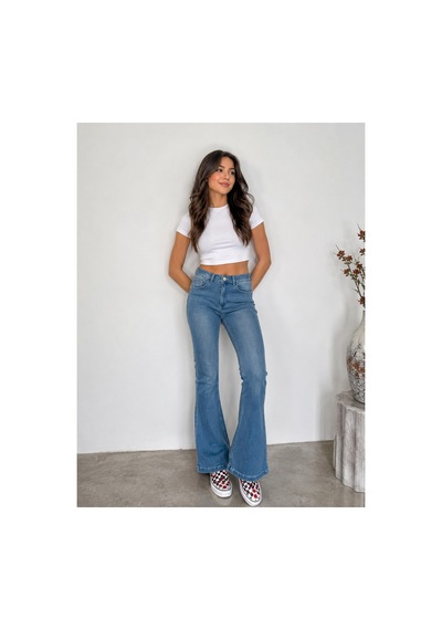 Kene Jeans Tint İşlemli Yüksek Bel Esnek/likralı Denim/kot İspanyol Paça Jeans Pantolon Tint İşlemli Kene Jeans Tint İşlemli Yüksek Bel Esnek/likralı Denim/kot İspanyol Paça Jeans Pantolon Tint İşlemli