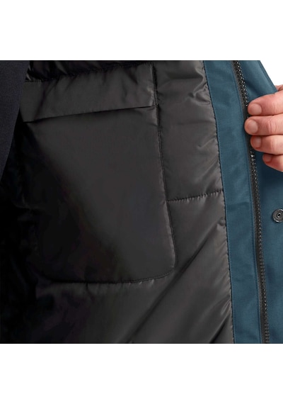 Jack Wolfskın Jack Wolfskin Glacier Shield Erkek Mavi Outdoor Ceketi C0539 İndigo