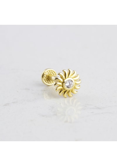 Glorria Altın Güneş Tragus Piercing 67928345