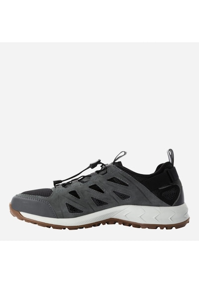 Jack Wolfskin 4051301 6945 Woodland 2 Hybrıd Low M Erkek Sandalet Yeşil Beyaz Beyaz - Yeşil