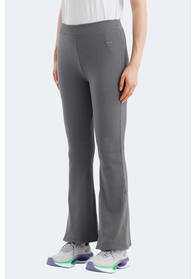 Slazenger Knoxy 2 Li Set Kadın Eşofman Altı Siyah - Koyu Gri