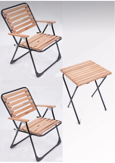 Bistro Set Bahçe Mobilyasi 3 Lü Set Piknik Kamp Sandalyesi Katlanir Masa Balkon Kahverengi Bistro Set Bahçe Mobilyasi 3 Lü Set Piknik Kamp Sandalyesi Katlanir Masa Balkon Kahverengi