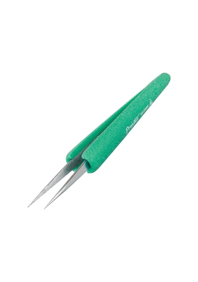 Proskit Tz-205N Anti-Statik Ince Düz Uçlu Çelik Cımbız - 140 MM.