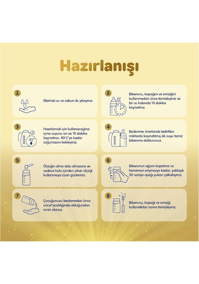 Bebelac Gold 1 Devam Sütü 0-6 Ay 800 Gr X 3 Adet 2400 Gr
