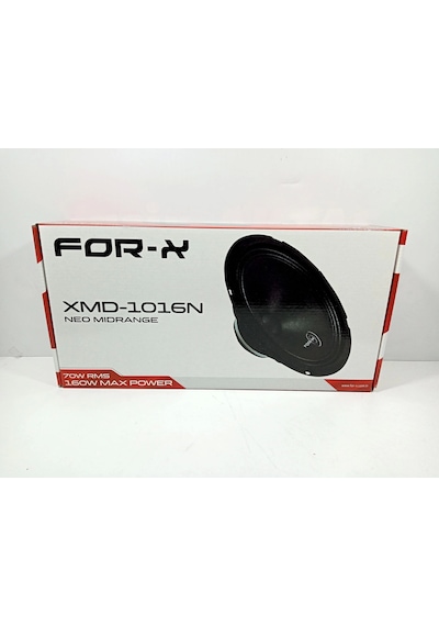 For-x Midrange 16cm For-x Xmd-1016n 160w 70rms 16cm Midrange Hoparlör