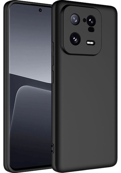 Xiaomi Mi 13 Pro Kılıf Zore Mara Lansman Kapak Siyah