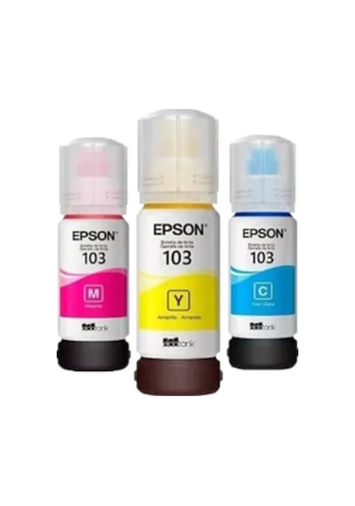 EPSON ECOTANK 103 KIRMIZI/SARI/MAVİ MÜREKKEP