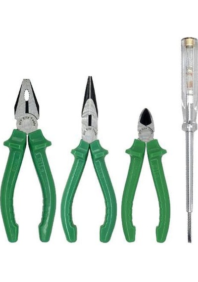 Elta Set Pense 160 Mm Yan Keski 160 Mm Kargaburun 160 Mm Kontrol Kalemi 190 Mm