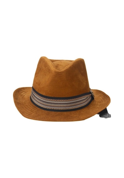 Unisex Nubuk Kovboy Fötr Şapka