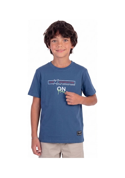 Onloox Erkek İndigo Erkek Çocuk İndigo Pamuklu Penye Bisiklet Yaka Kısa Kollu Yazı Baskılı Armalı Tişört 9-12 Yaş Onloox Erkek İndigo Erkek Çocuk İndigo Pamuklu Penye Bisiklet Yaka Kısa Kollu Yazı Baskılı Armalı Tişört 9-12 Yaş