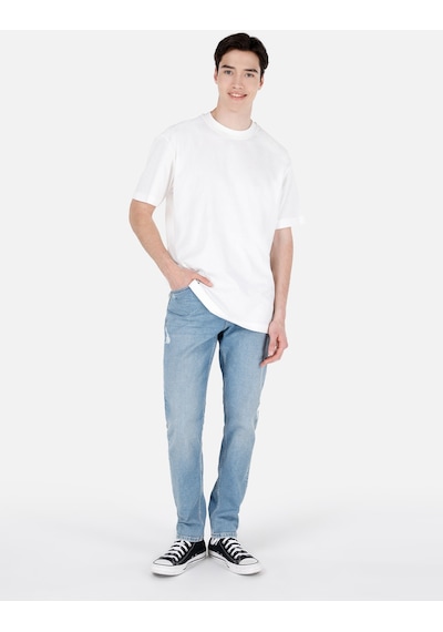 Colin's Colins 067 Jack Normal Kesim Orta Bel Düz Paça Mavi Erkek Jean Pantolon Denim