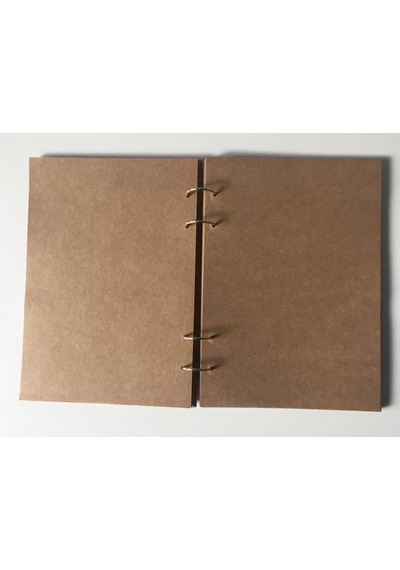 PATARA DESİGN FRIDA KAHLO  14*20 KRAFT DEFTER- ÇİZGİSİZ NOT DEFTE