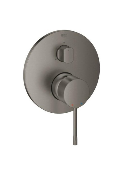 Grohe 24169AL Essence 3 Yollu Yön Değiştiricili Tek Kollu Banyo Bataryası Siyah