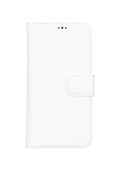 Apple İphone 13 Uyumlu Deri Cüzdanlı Kılıf F3 Beyaz Diğer
