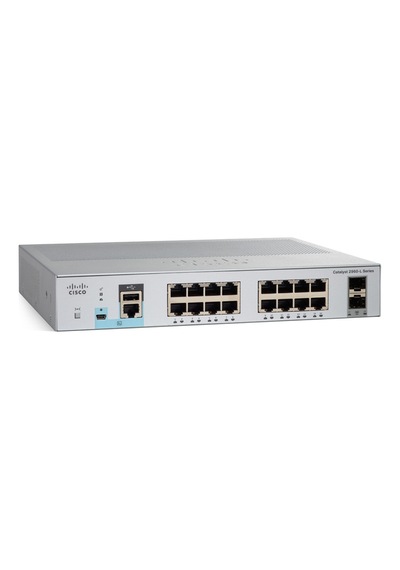 Ws C2960L 16Ts Ll Catalyst 2960L 16 Port Gige. 2 X 1G Sfp. Lan Li