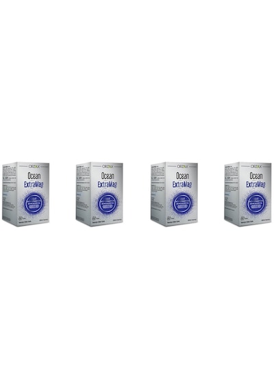 Ocean Extramag 200 Mg Magnezyum 60 Tablet 4'lü Paket