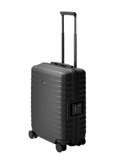 Titan Overseas 4 Wheel S23 Kabin Boy Valiz Siyah