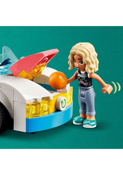 LEGO® Friends Elektrikli Araba ve Şarj İstasyonu 42609 6+ Yaratıcı Oyuncak Yapım Seti - 170 Parça