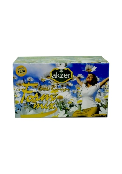 Akzer Form Mix Bitki Karışımlı Toz Çay 100 G