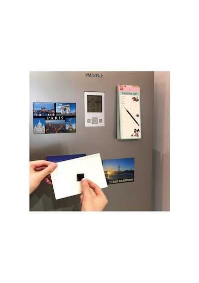 Dünya Magnet 3m 30 Adet 30x30 Yapışkanlı Mıknatıs Magnet, Mıknatısı Dolap, Nişan, Bebek Güçlü Ç