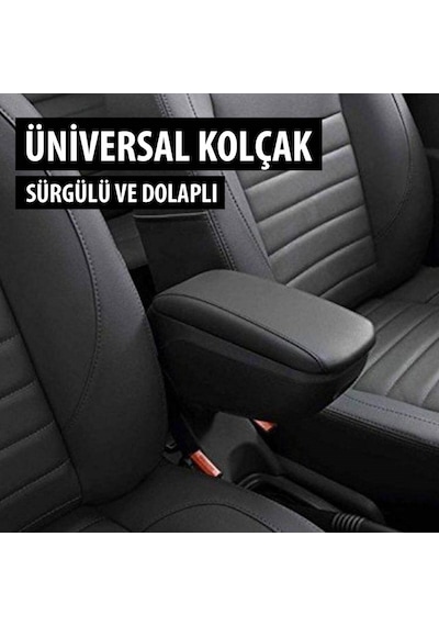 NiCe Shop Sürgülü Kol Dayama Kolçak Her Araca Uygun Oto Kolçak