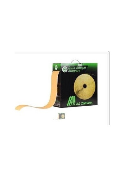 Ahşap Ve Metal Yüzeyler Sünger Şerit Zımpara Rulo 115 Mm X 25 M 150 Kum