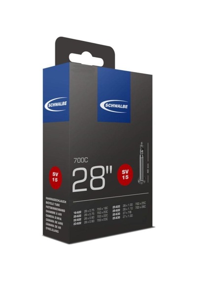 Schwalbe Sv15 28" 40mm İnce Sibop İç Lastik 28 Jant Şehir Bisikleti İç Lastiği 700x28c İç Lastik