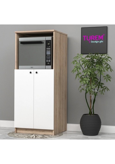 Nesrin Extra Çok Amaçlı Dolap Suntalam Beyaz
