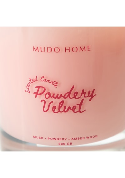 Mudo Home Powdery Velvet Mum 200gr Pembe