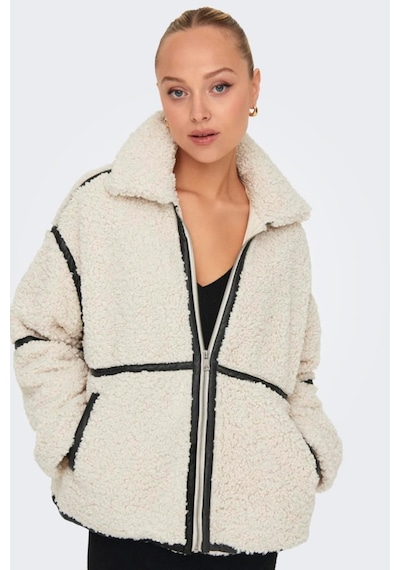 Only Onlparıs Teddy Jacket Lıfe Otw Cc Beyaz 15322440 Cok Renkli Çok Renkli