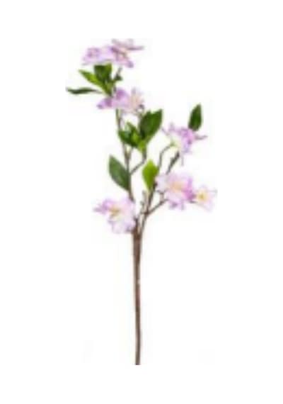 Yapay Çiçek Kiraz Çiçeği Lila 70 Cm. Çok Renkli