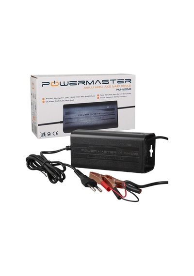 Xtechnx Cihan21472 Powermaster Pm-1205b 12 Volt 5 Amper Akıllı Akü Şarj Cihazı Ko:21472