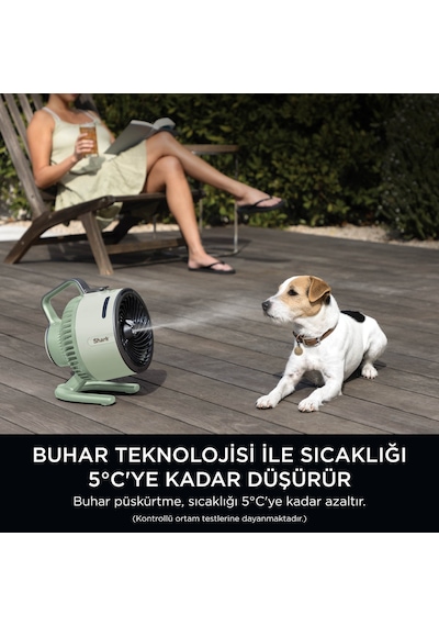 Shark Flexbreeze Hydrogo Serinletici Buharlı Fan