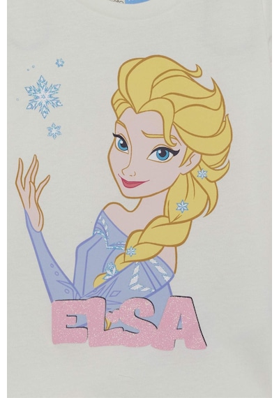 Defacto Kız Bebek Frozen Bisiklet Yaka Uzun Kollu Tişört F4975a525auer105 Ekru