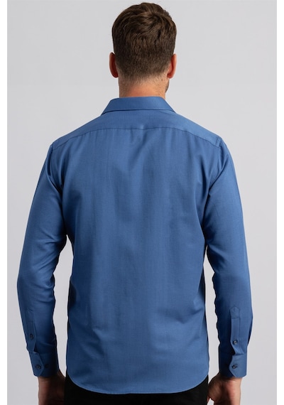 Tudors Klasik Fit Düz Erkek Gömlek-11705 Saks Tudors Klasik Fit Düz Erkek Gömlek-11705 Saks