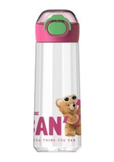Dodge Dl-24628 620ml Pipetli Pembe Tritan Matara Diğer