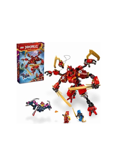 LEGO® NINJAGO Kai’nin Ninja Tırmanma Robotu 71812 9+ Yaratıcı Oyuncak Yapım Seti - 623 Parça