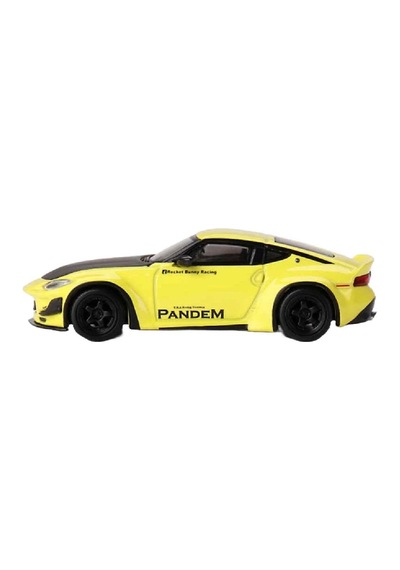 1:64 Diecast Nissan Z Pandem Ikazuchi Yellow Mini Gt Model Araba