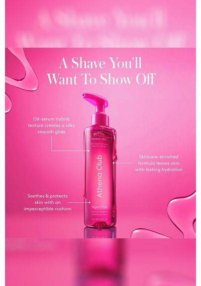 Athena Club Super Pink Kadın Tıraş Yağı 236ml