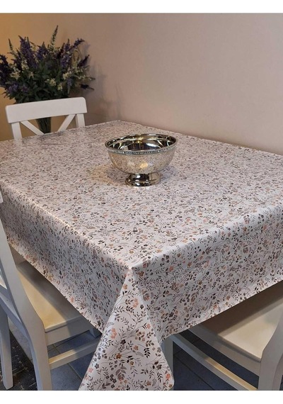 Başak Ev Tekstili 3940 Elyaflı Pvc Muşamba - Desenli Silinebilir Masa Örtüsü Renkli-100 X 140 Çok Renkli