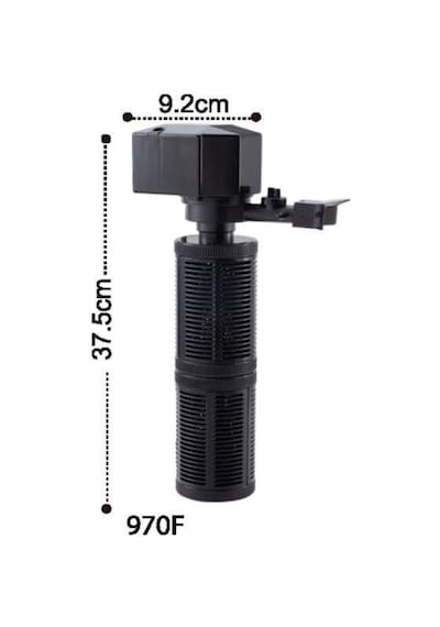 Dophin 970F Akvaryum İç Filtresi. (1400 Lt/Saat 248 Watt)